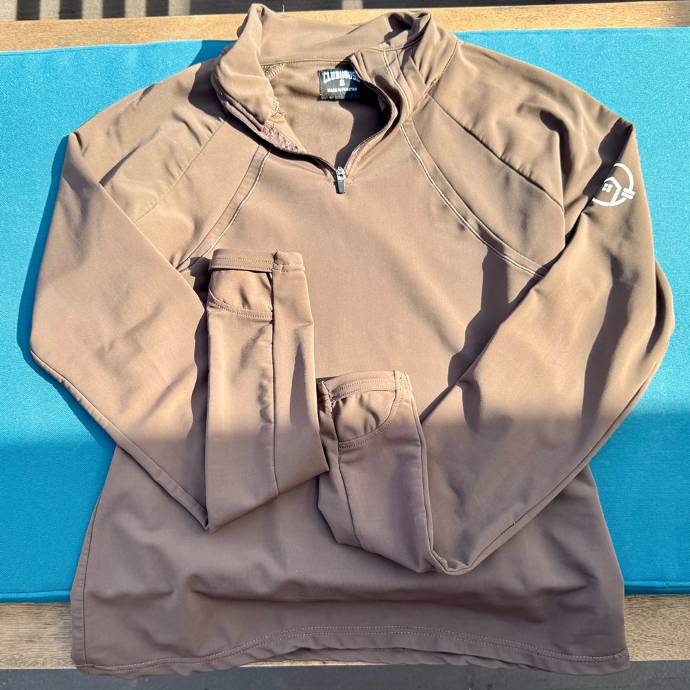 Classic Brown Women's Pullover Jacket